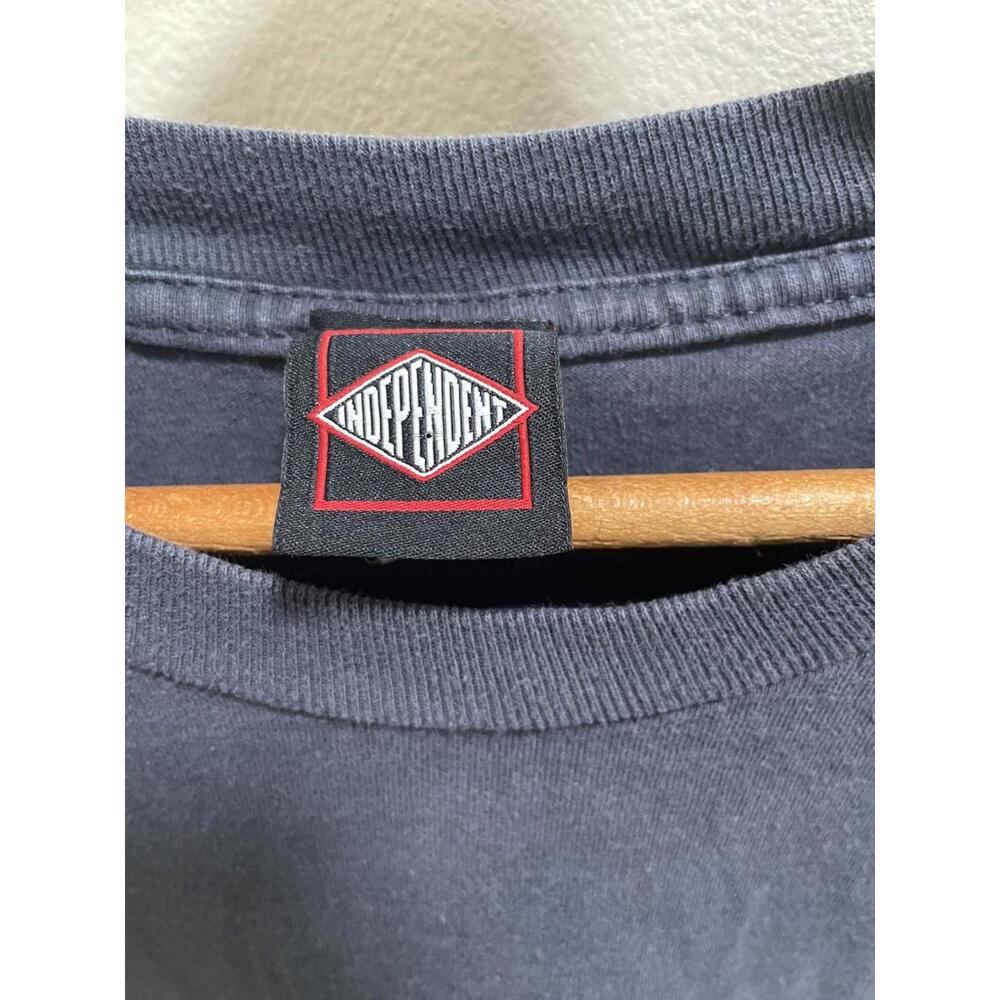 Independent Trucks Men's Size Large L Bar Logo Navy T Shirt - Picture 2 of 4